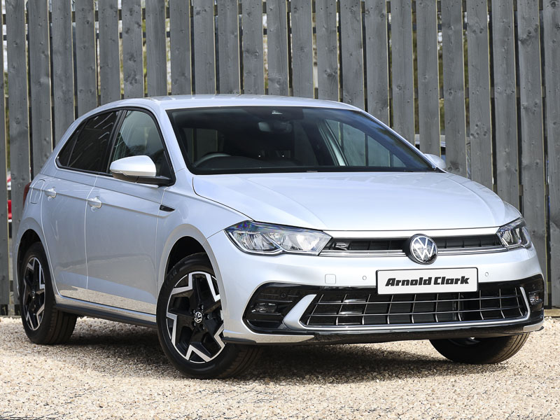 Polo R Line 2020 White Silver Brand New 25 Plate Volkswagen Polo TSI R-Line  5dr Arnold